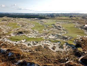 Tara Iti 15th Aerial Side View